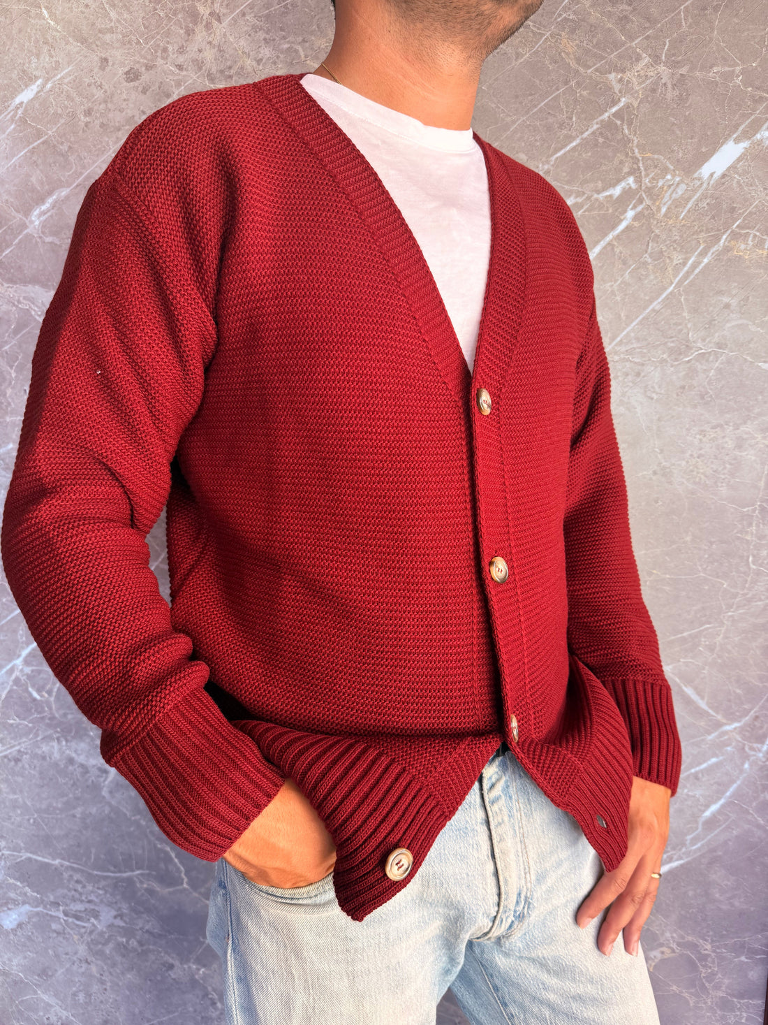 CARDIGAN SCIALLATO