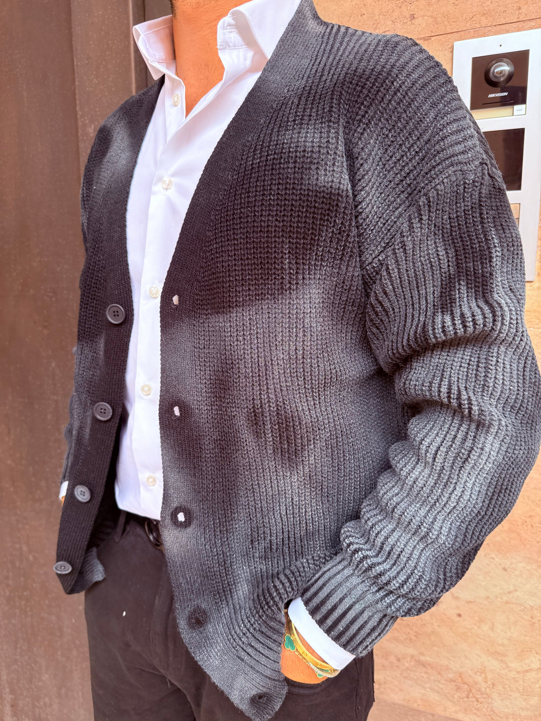 Cardigan sfumato