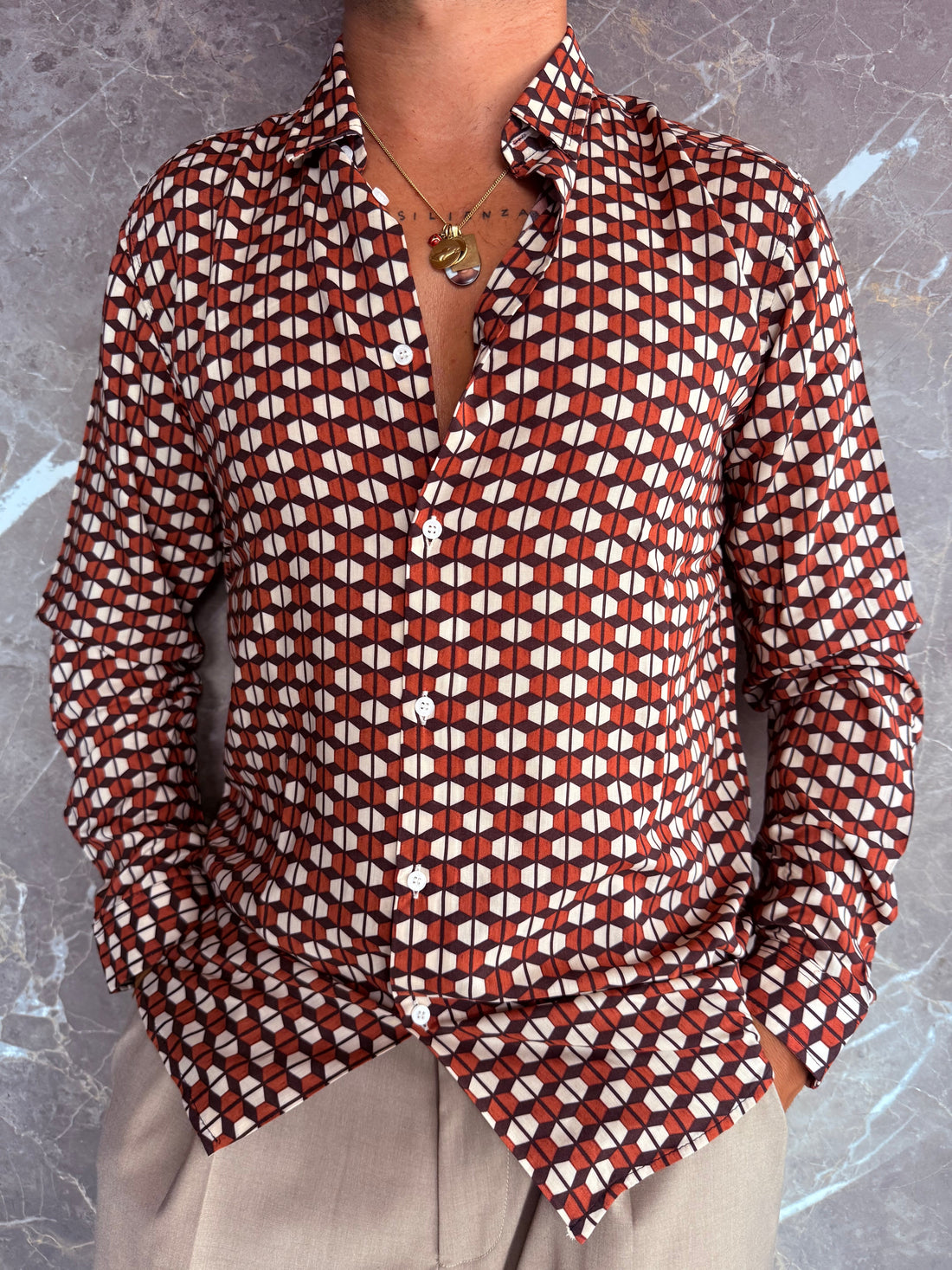 CAMICIA NOEMI RED