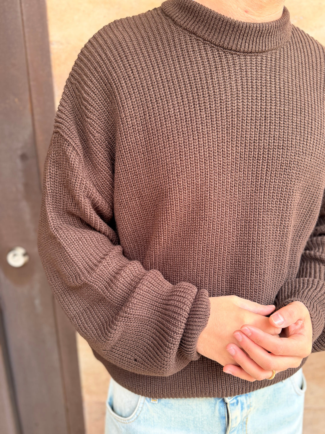 Maglione traforato