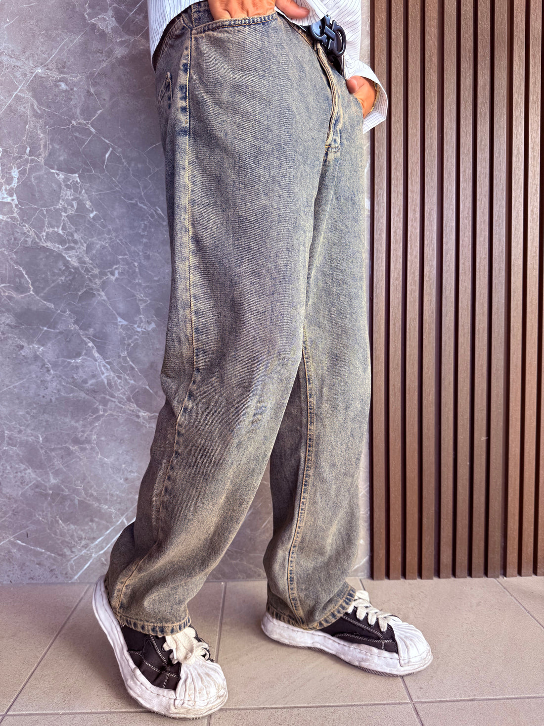 Jeans fondo ampio